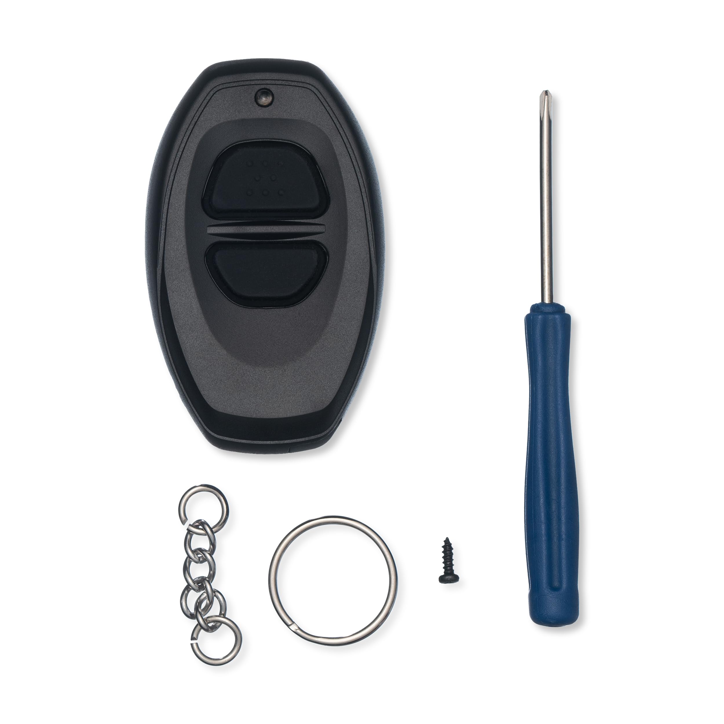 FOBTEK Key Fob Keyless Entry Remote Shell Case for Toyota Camry Corolla 4Runner Replacement for BAB237131-022 (3-Button)